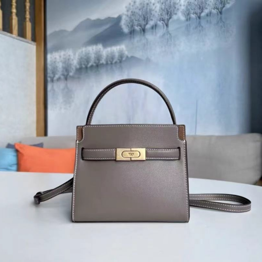 TORY BURCH Lee radziwill petite double tote bag